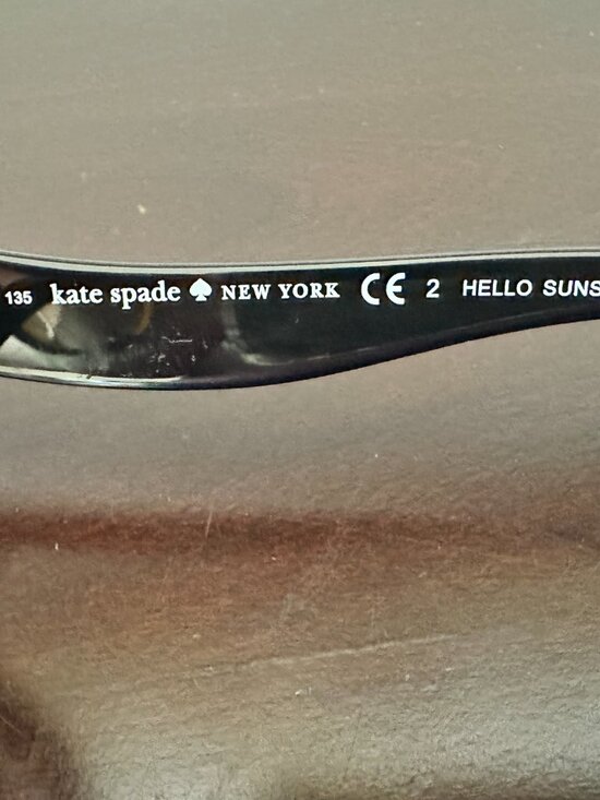 KATE SPADE HELLO SUNSHINE EMALEE/S 0086 B1 53 16 135 SUNGLASSES TORTOISE ARMS main image 12